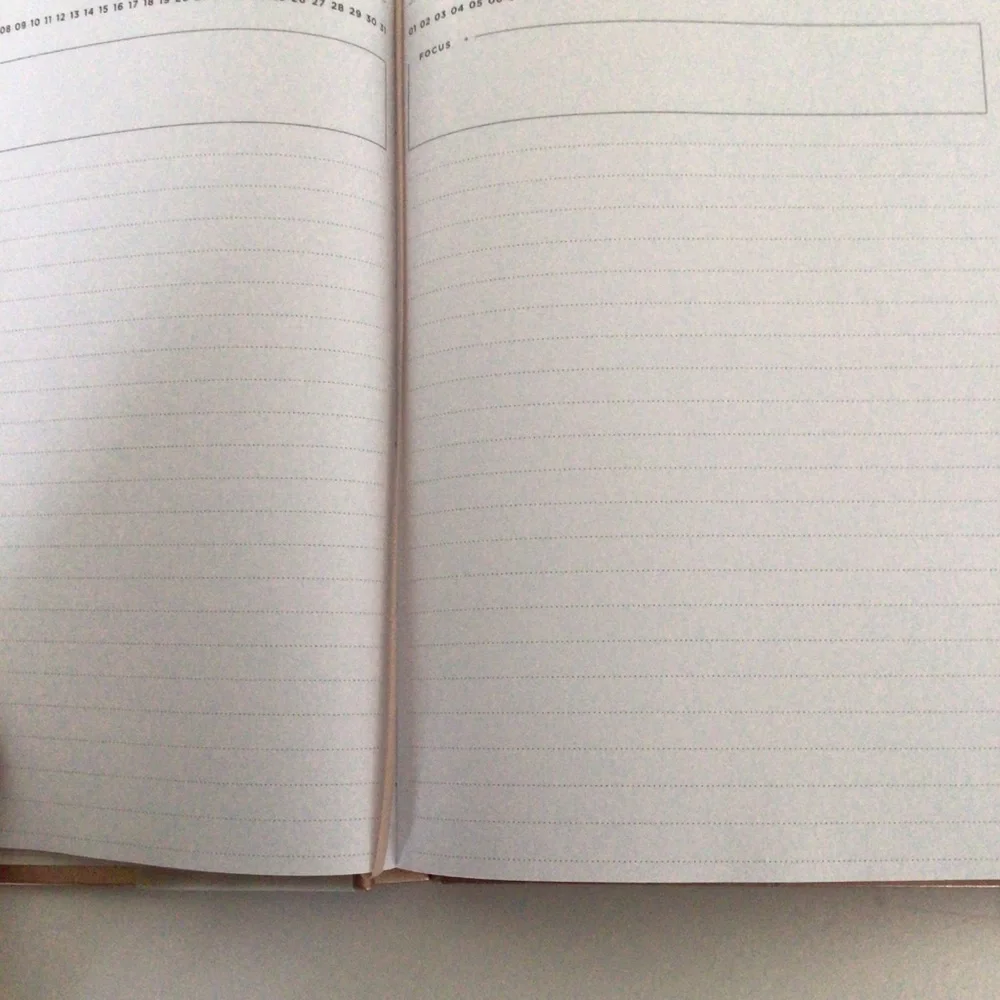 RUSSELL + HAZEL HARD COVER UNDATED JOURNAL PLANNER NWT